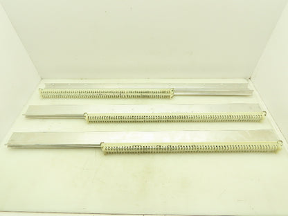 Allen Bradley 1492 Style F White Terminal Block (200 pcs)  36" Aluminum DIN Rail