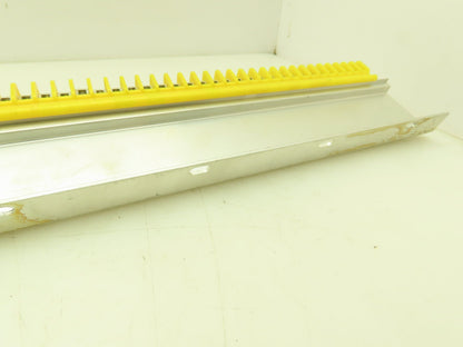 Allen Bradley 1492 Style F Yellow Terminal Block (200 pcs) 36" Aluminum DIN Rail