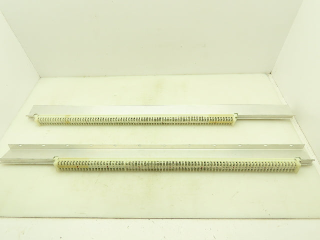 Allen Bradley 1492 Style F White Terminal Block (150 pcs) 36" Aluminum DIN Rail