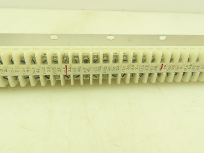 Allen Bradley 1492 Style F White Terminal Block (150 pcs) 36" Aluminum DIN Rail