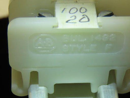 Allen Bradley 1492 Style F White Terminal Block (150 pcs) 36" Aluminum DIN Rail