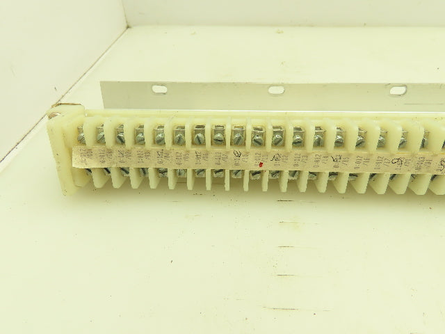 Allen Bradley 1492 Style F White Terminal Block (250 pcs) 36" Aluminum DIN Rail