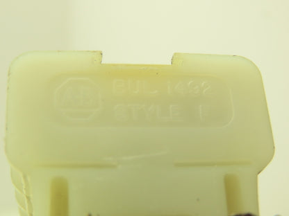 Allen Bradley 1492 Style F White Terminal Block (200 pcs) 15mm Steel DIN Rail