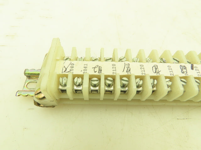 Allen Bradley 1492 Style F White Terminal Block (200 pcs) 15mm Steel DIN Rail