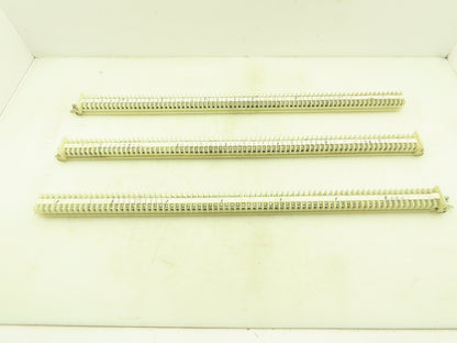 Allen Bradley 1492 Style F White Terminal Block (200 pcs) 15mm Steel DIN Rail