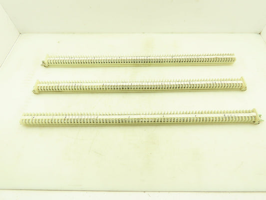 Allen Bradley 1492 Style F White Terminal Block (200 pcs) 15mm Steel DIN Rail