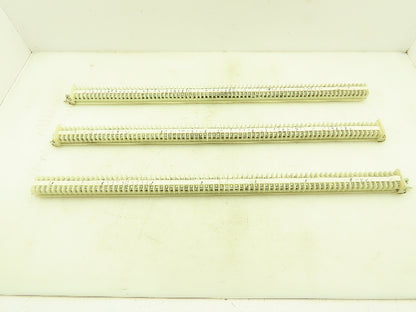 Allen Bradley 1492 Style F White Terminal Block (200 pcs) 15mm Steel DIN Rail