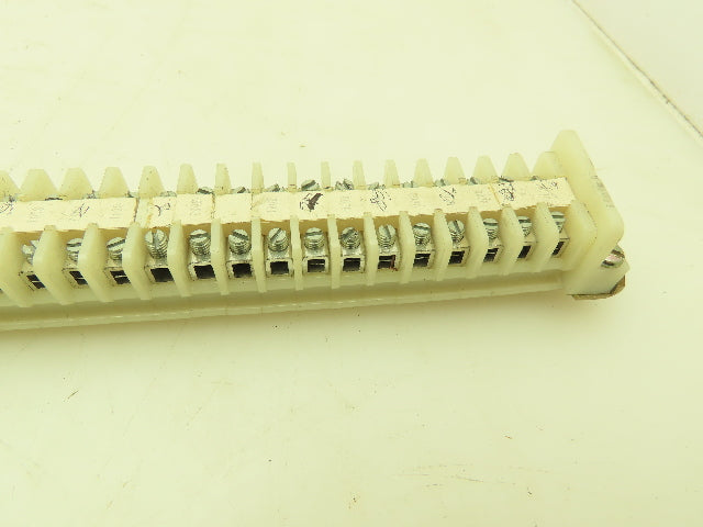 Allen Bradley 1492 Style F White Terminal Block (200 pcs) 15mm Steel DIN Rail