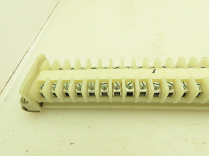 Allen Bradley 1492 Style F White Terminal Block (200 pcs) 15mm Steel DIN Rail