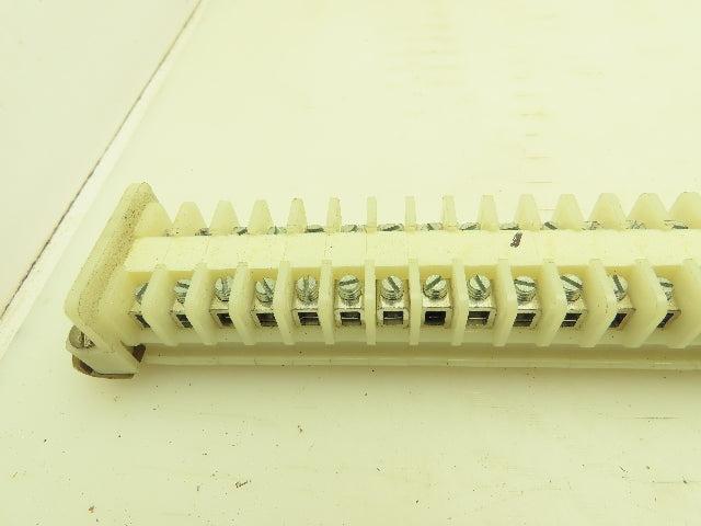Allen Bradley 1492 Style F White Terminal Block (200 pcs) 15mm Steel DIN Rail