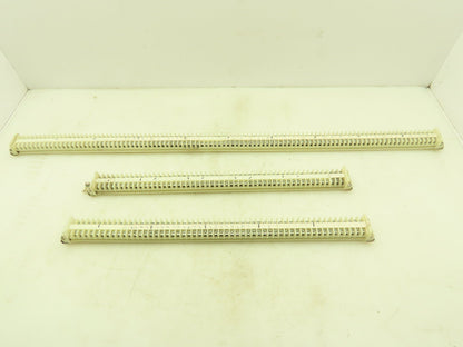 Allen Bradley 1492 Style F White Terminal Block (200 pcs) 15mm Steel DIN Rail