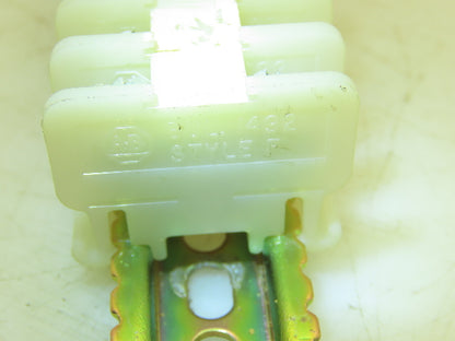 Allen Bradley 1492 Style F White Terminal Block (250 pcs) 15mm Steel DIN Rail