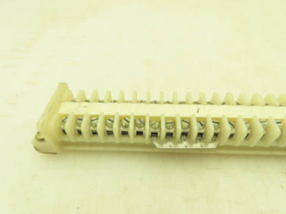 Allen Bradley 1492 Style F White Terminal Block (250 pcs) 15mm Steel DIN Rail