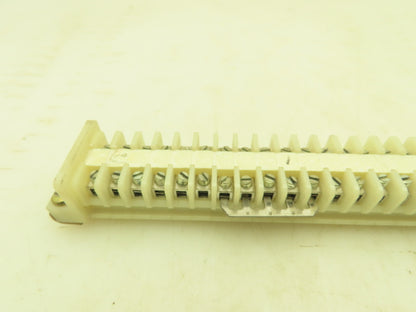Allen Bradley 1492 Style F White Terminal Block (250 pcs) 15mm Steel DIN Rail