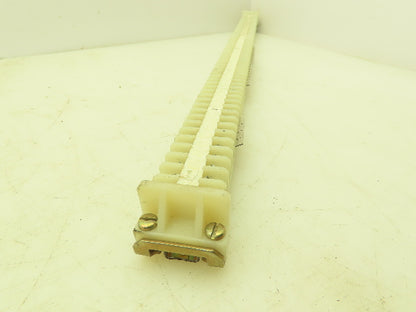 Allen Bradley 1492 Style F White Terminal Block (250 pcs) 15mm Steel DIN Rail