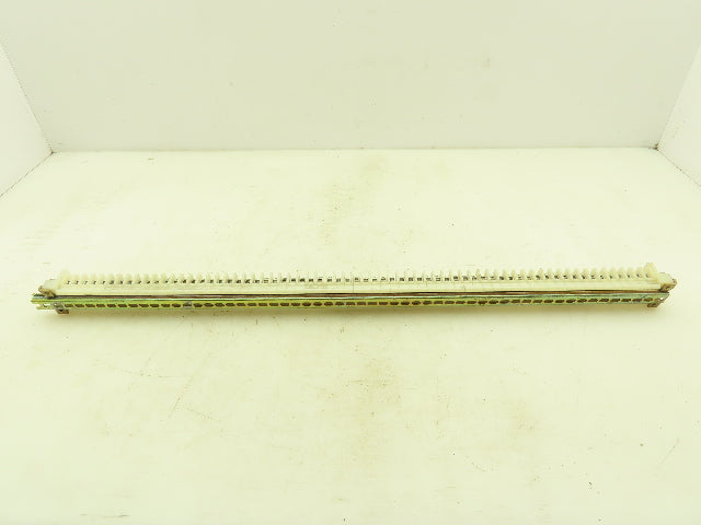 Allen Bradley 1492 Style F White Terminal Block (250 pcs) 15mm Steel DIN Rail