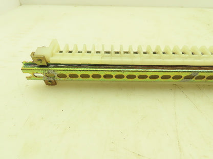 Allen Bradley 1492 Style F White Terminal Block (250 pcs) 15mm Steel DIN Rail