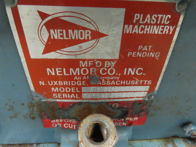 Nelmor G810LS Power Granulator 8" x 10" Plastic Chipper Shredder 3Hp 3Ph