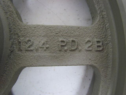 TB Woods 12.4 2B SK 2-Groove Pulley Sheave A-B V-Belt 12.75" OD QD SK Bushing