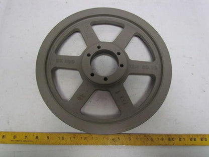 TB Woods 12.4 2B SK 2-Groove Pulley Sheave A-B V-Belt 12.75" OD QD SK Bushing