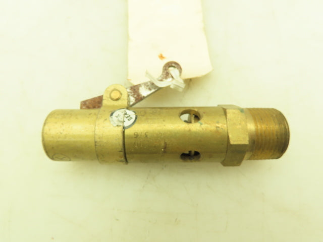 Kingston Fig 114 Brass Safety Relief Valve w/Lever 200 PSI 3/4" NPT  Lot of 2