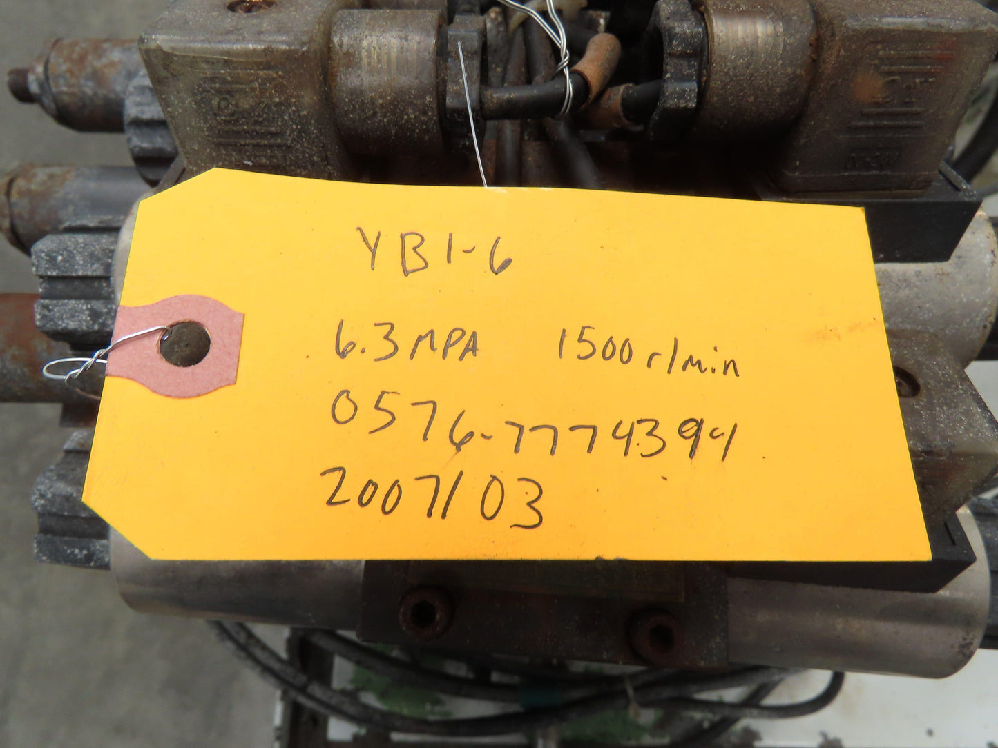 Hydraulic Unit 6.3MPA 1500 R/Min 1.1kw 380V 30 Gallon Tank J-FA6D Solenoid Valve