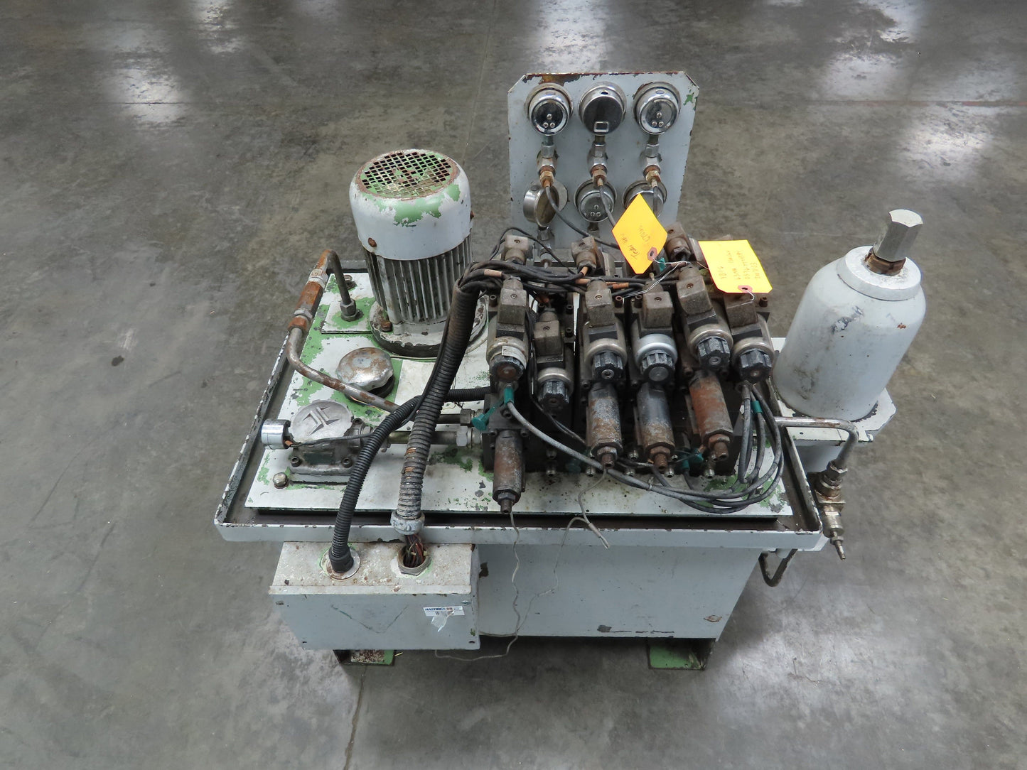 Hydraulic Unit 6.3MPA 1500 R/Min 1.1kw 380V 30 Gallon Tank J-FA6D Solenoid Valve