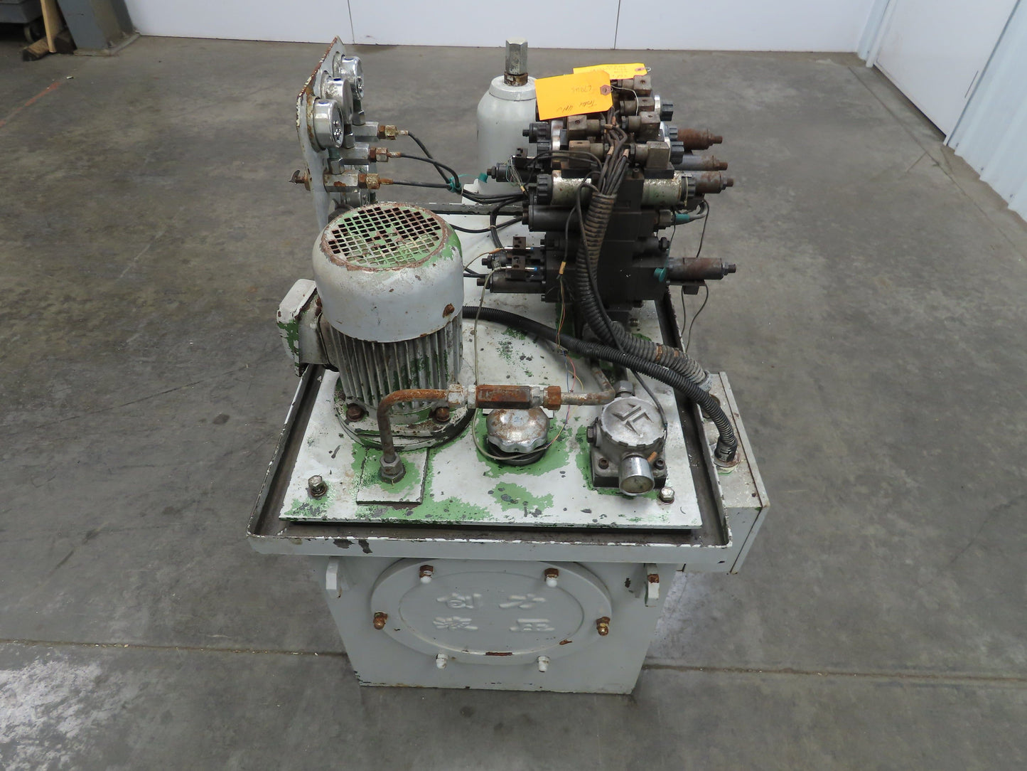 Hydraulic Unit 6.3MPA 1500 R/Min 1.1kw 380V 30 Gallon Tank J-FA6D Solenoid Valve