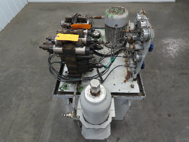 Hydraulic Unit 6.3MPA 1500 R/Min 1.1kw 380V 30 Gallon Tank J-FA6D Solenoid Valve