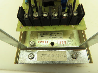 General Electric 6VFWC15JR Statotrol JR Controller 1/6-1/2Hp 90VDC Speed Control