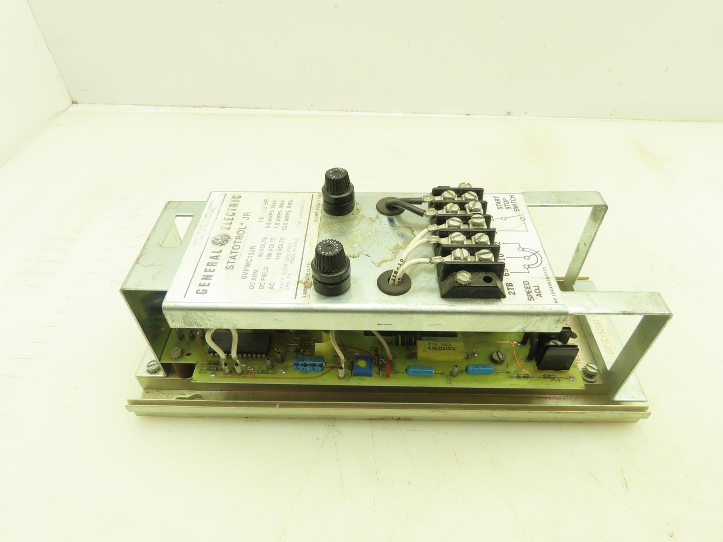 General Electric 6VFWC15JR Statotrol JR Controller 1/6-1/2Hp 90VDC Speed Control