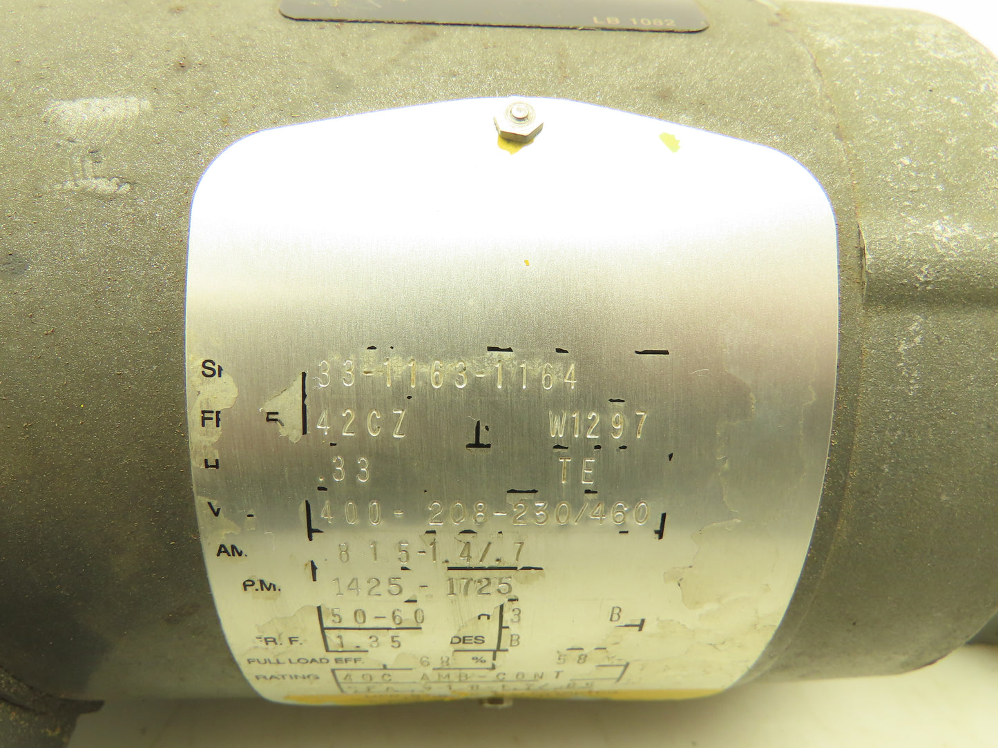 Boston Gear F710-60SV-B4-J6 Reducer Gearbox 60:1 Ratio .33Hp 460V Gearmotor 42CZ