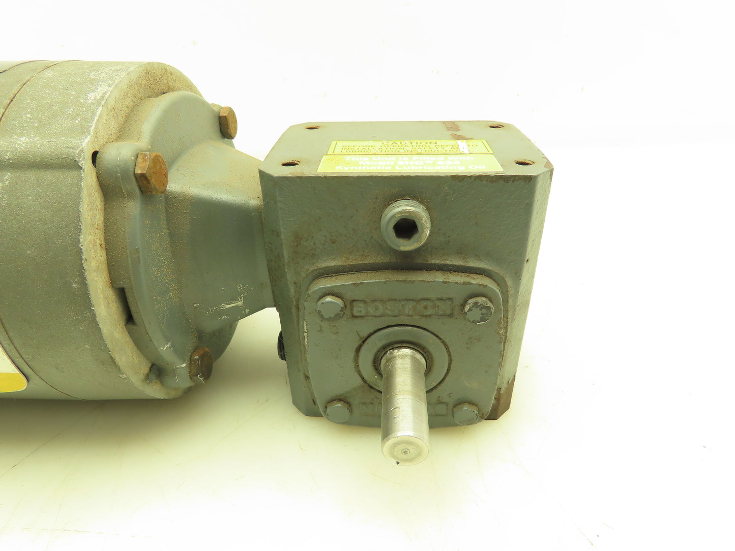 Boston Gear F710-60SV-B4-J6 Reducer Gearbox 60:1 Ratio .33Hp 460V Gearmotor 42CZ