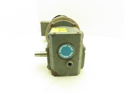 Boston Gear F710-60SV-B4-J6 Reducer Gearbox 60:1 Ratio .33Hp 460V Gearmotor 42CZ
