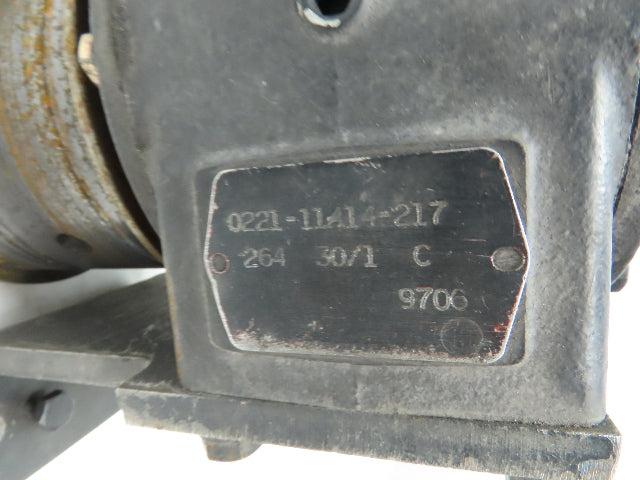 90VDC 1Hp Gearmotor w/ Warner EM 50-20 Clutch Brake 30:1 Gearbox Winch