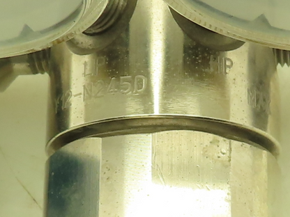 Airgas Y12-N245D High Purity Brass Two-Stage Gas Regulator