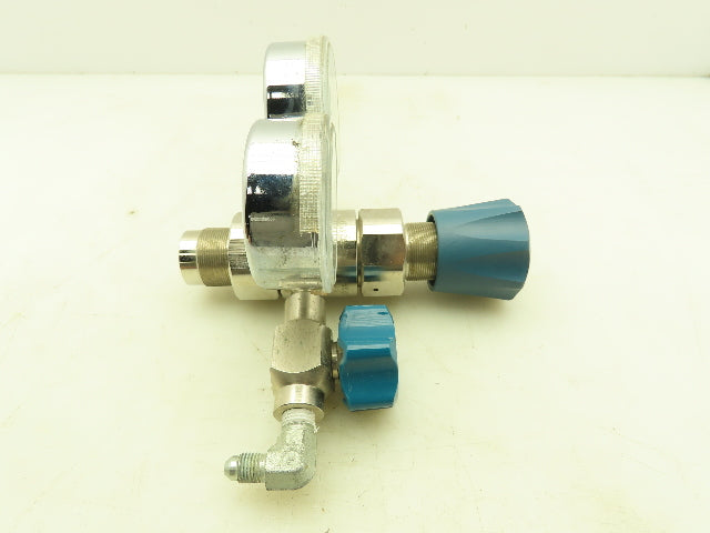 Airgas Y12-N245D High Purity Brass Two-Stage Gas Regulator