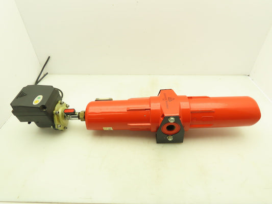 Domnick Hunter Oil-X Compressed Air Water Separator Filter 3/4" w/Electric Drain