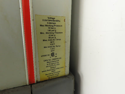 Domnick Hunter DAS5 Midas Pneudri Compressed Air Dryer 13CFM 115V  -Broken Base-