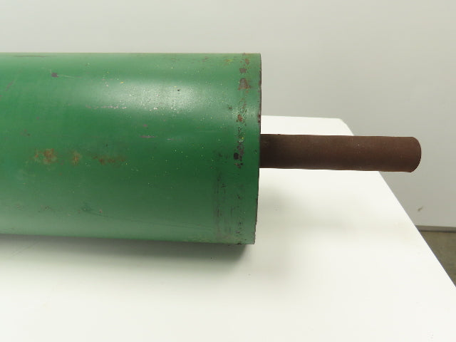 6"x 36" Steel Drum Roller Conveyor Drive Pulley 1" Dia Welded Shaft