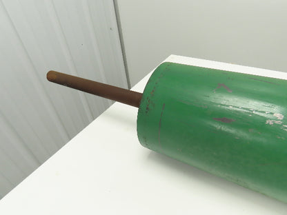 6"x 36" Steel Drum Roller Conveyor Drive Pulley 1" Dia Welded Shaft