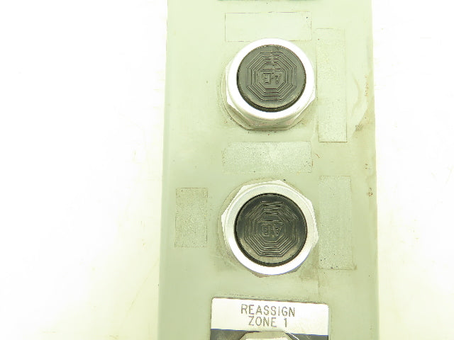 Hoffman E6PBVL 6 Switch Electrical Enclosure Mushroom E Stop Push Button