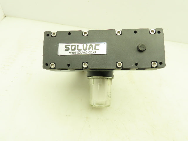 Solvac VMP 10 Vacuum Pump 91-92 kPa .25kW