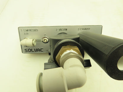 Solvac VMP 10 Vacuum Pump 91-92 kPa .25kW