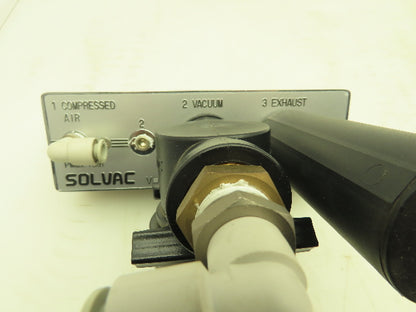 Solvac VMP 10 Vacuum Pump 91-92 kPa .25kW