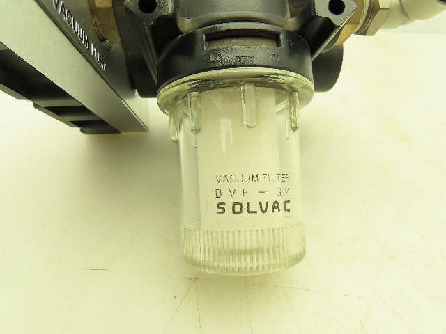 Solvac VMP 10 Vacuum Pump 91-92 kPa .25kW