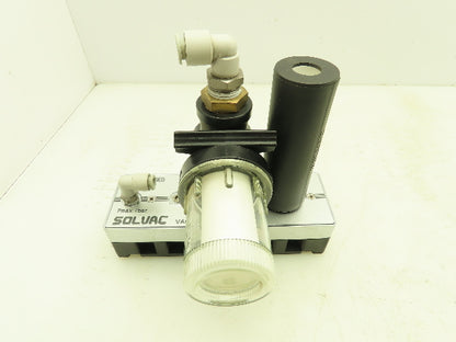 Solvac VMP 10 Vacuum Pump 91-92 kPa .25kW