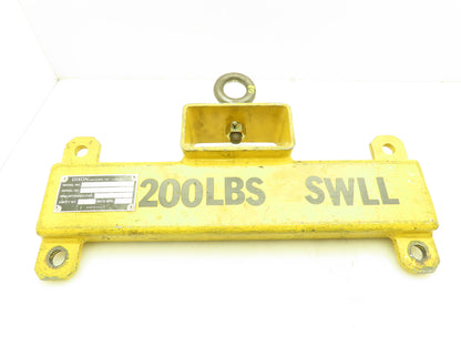 Dixon LHC200 Cleveland Tramrail Cable Carrier 200LBS 18" Apart Eyelet