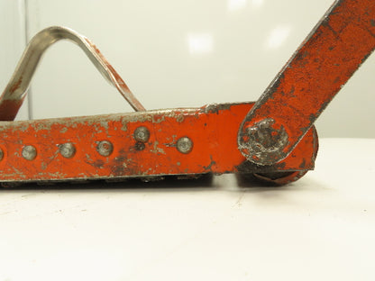 MSL Model 1037 Permanent Lifting Magnet 1500 Lb Capacity  1" Steel 10x6" Surface