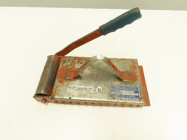 MSL Model 1037 Permanent Lifting Magnet 1500 Lb Capacity  1" Steel 10x6" Surface